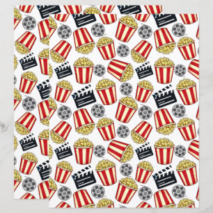 Filmabend Scrapbook Papier