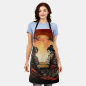 Filmaker Kung Fu Movie Fight Scene Schürze (Getragen)