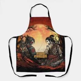 Filmaker Kung Fu Movie Fight Scene Schürze