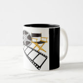 Filmausrüstung Zweifarbige Tasse (VorderseiteRechts)