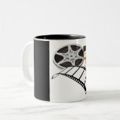 Filmausrüstung Zweifarbige Tasse (Vorderseite Links)