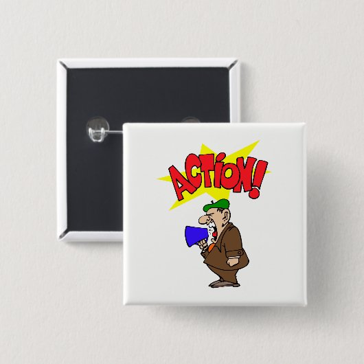 Filmdirektor Button (Vorne & Hinten)
