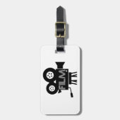 Filmdirektor Hollywood Personalisiert Gepäckanhänger (Vorderseite vertikal)