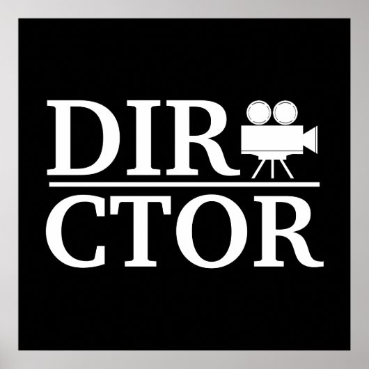 Filmdirektor Poster (Vorne)