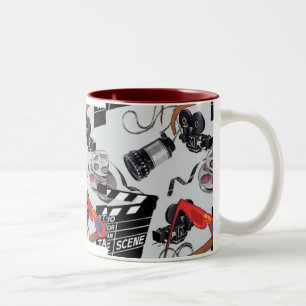 Filmdirektorn-Tasse Zweifarbige Tasse