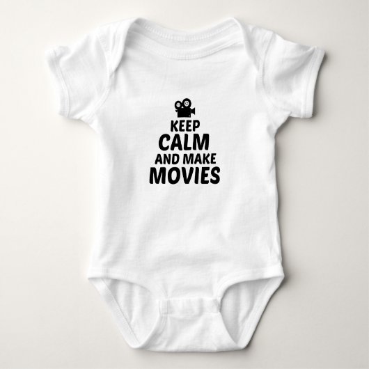 FILME BEHIELT CALM UND MACHEN BABY STRAMPLER (Vorderseite)
