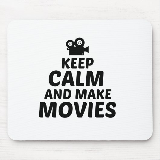 FILME BEHIELT CALM UND MACHEN MOUSEPAD (Vorne)