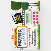 Filme im Park-Banner Banner (Vertikal)