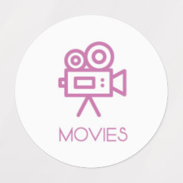 Filme/Kinoplaner Sticker / Organisator