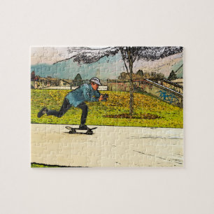 Filme - Skateboarder Puzzle