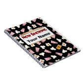 Filme und Popcorn kundengerecht Notizblock (Rechte Seite)