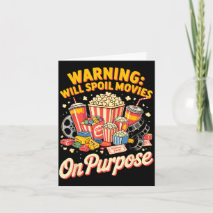 Filme verderben Film Movie Essen Nacht Snack Popco Karte