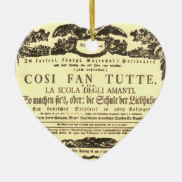 Filme zu Filmen von Wolfgang Amadeus Mozart Herz O Keramik Ornament