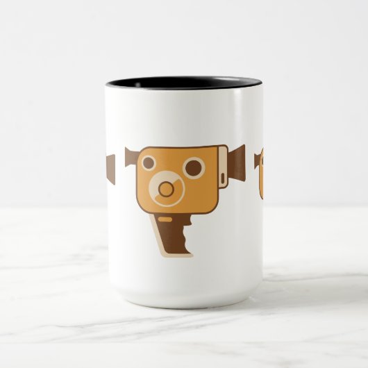 Filmemacher-Film-Kamera Tasse (Zentrum)