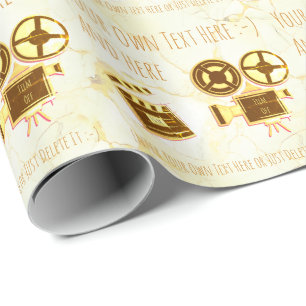 Filmemacher, Filmproduzent, Regisseur, Schauspiele Geschenkpapier