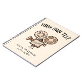 Filmemacher, Filmproduzent, Regisseur, Schauspiele Notizblock (Linke Seite)