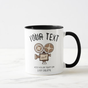 Filmemacher, Filmproduzent, Regisseur, Schauspiele Tasse