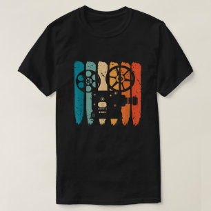Filmemacher Retro Filmregisseur Kameramann T-Shirt
