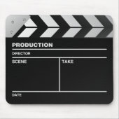Filmemacher-Scharnierventilbrett Mausunterlage Mousepad (Vorne)