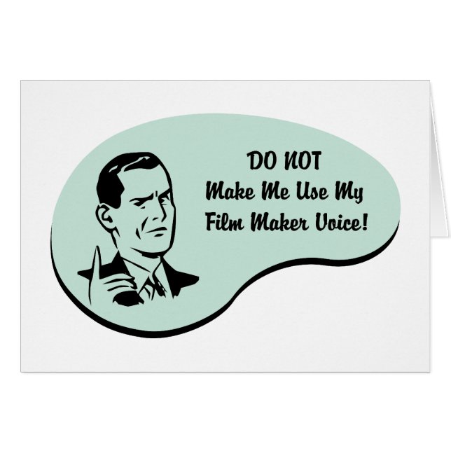 Filmemacher-Stimme (Vorderseite (Horizontal))