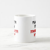 Filmemacherin Zombie Slayer Kaffeetasse (Mittel)
