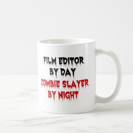 Filmemacherin Zombie Slayer Kaffeetasse (Rechts)