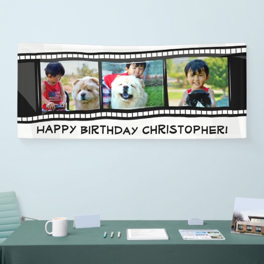 Filmen Sie Banner (Messe)