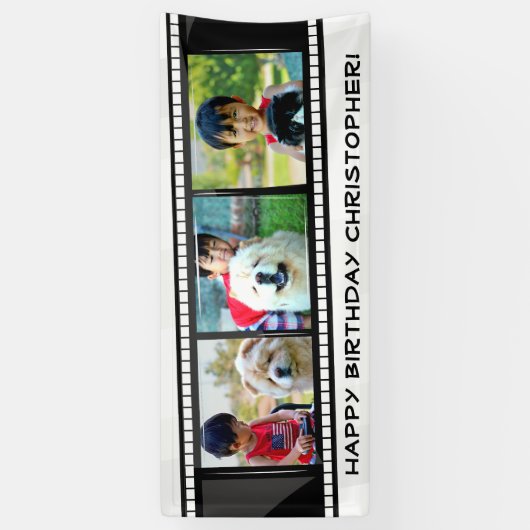 Filmen Sie Banner (Vertikal)