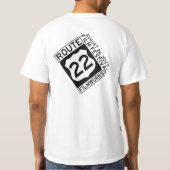 Filmfestival 2023 Route 22 T-Shirt (Rückseite)