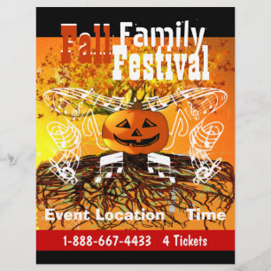 Filmfestival Halloween Herbst Flyer