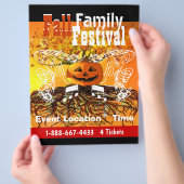 Filmfestival Halloween Herbst Flyer (Hand)