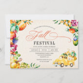 Filmfestival Hervest Einladung (Vorderseite)