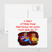 Filmfestival Postkarte (Vorne/Hinten)