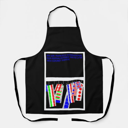 Filmfestspiele San Francisco 1964 Schürze (Vorderseite)