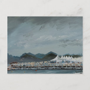 Filmfestspiele von Cannes - Zelte 2014 Postkarte