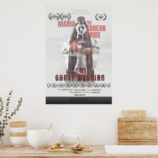 Filmfestspielposter: Ghost Wedding Documentary Poster (Küche)