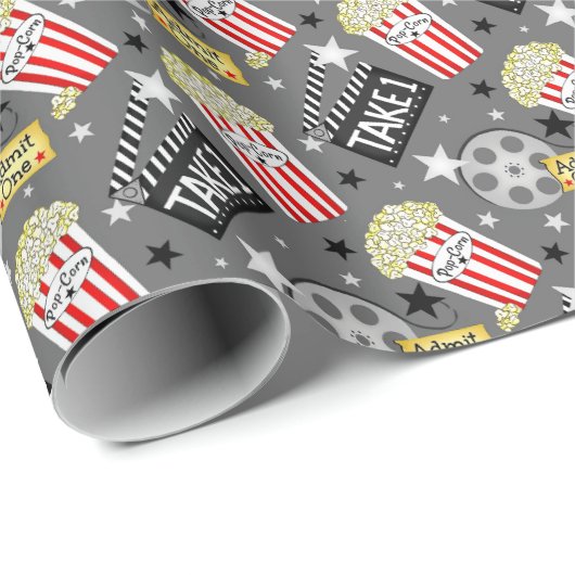 Filmfilm Pop Mais Nehmen 1 Geschenkpapier (Rolleneckpunkt)