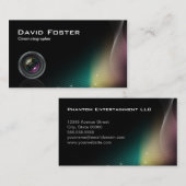 Filmfotograf Kinematographin Visitenkarte (Vorne/Hinten)