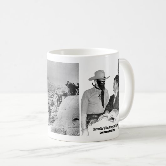Filming the 'Lone Ranger Serial' 1936 Kaffeetasse (VorderseiteRechts)