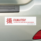 Filmjitsu Autoaufkleber (Auf Auto)