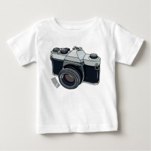 Filmkamera Cartoon-Illustration Baby T-shirt