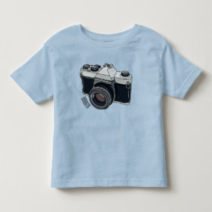 Filmkamera Cartoon-Illustration Kleinkind T-shirt