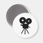 Filmkamera - Film Magnet (Vorderseite/Rückseite)