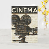 Filmkamera Karte (Gelbe Blume)