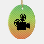 Filmkamera Keramik Ornament (Rechts)