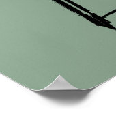 Filmkamera Pop Art Poster (Ecke)