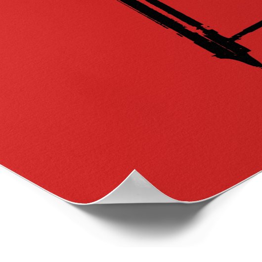 Filmkamera Pop Art Poster (Ecke)