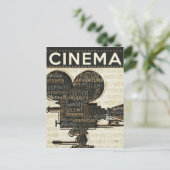 Filmkamera Postkarte (Stehend Vorderseite)