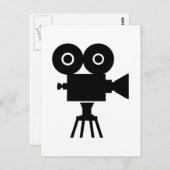 Filmkamera Postkarte (Vorne/Hinten)