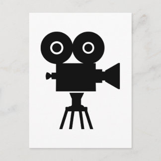 Filmkamera Postkarte